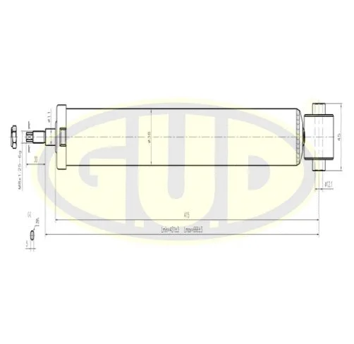 Amortisseur G.U.D. GSA553309
