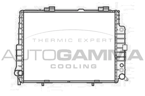 Radiateur, refroidissement du moteur AUTOGAMMA 102153