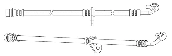 Flexible de frein CEF 512859