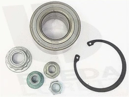 Kit de roulements de roue BREDA LORETT KRT1595