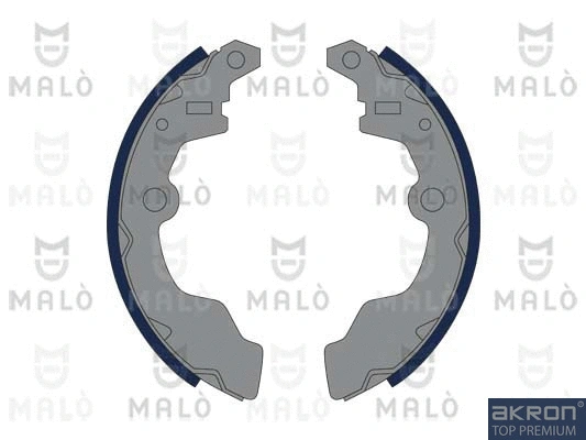 Jeu de mâchoires de frein AKRON-MALÒ 1390329