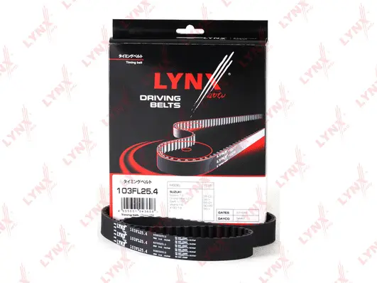 Courroie crantée LYNXAUTO 103FL25.4