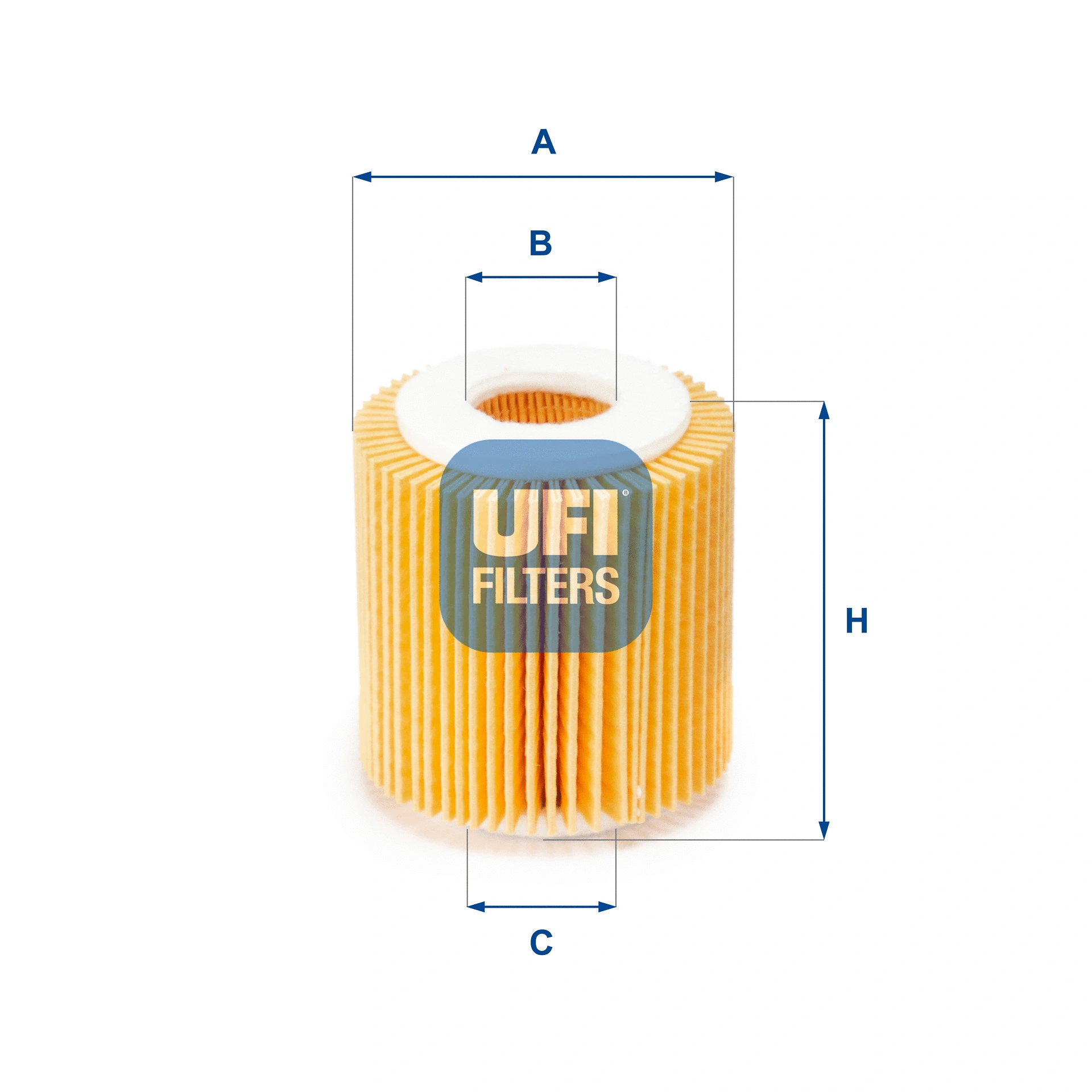 Filtre à huile UFI 25.056.00