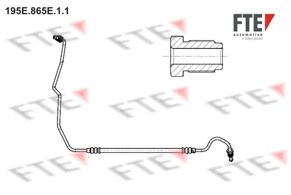 Flexible de frein FTE 9240366