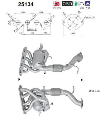 Catalyseur AS 25134
