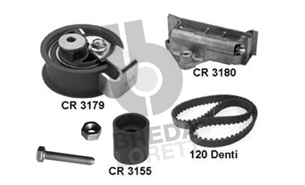 Kit de courroie crantée BREDA LORETT KCD0583