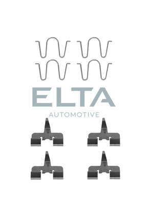 Kit d'accessoires, plaquette de frein à disque ELTA AUTOMOTIVE EA8597