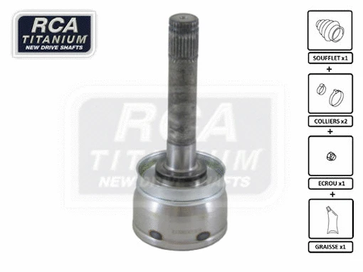 Jeu de joints, arbre de transmission RCA FRANCE NI100
