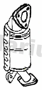 Filtre à particules / à suie, échappement KLARIUS 390439