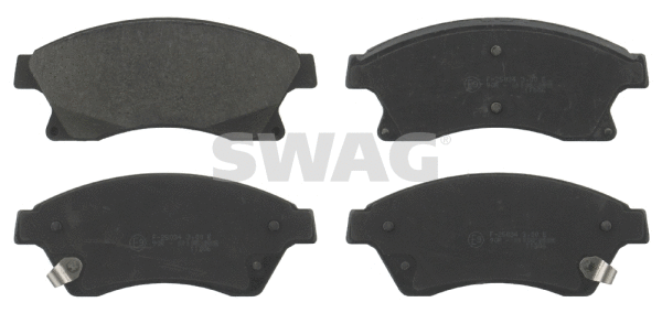 Kit de plaquettes de frein, frein à disque SWAG 40 91 6789