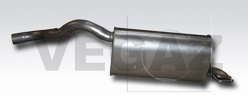 Silencieux arrière VEGAZ GmbH FTS-423