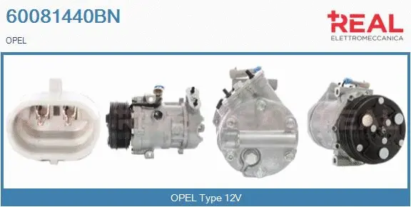 Compresseur, climatisation REAL 60081440BN