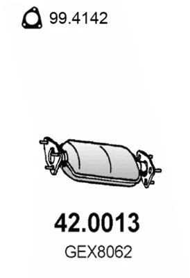 Catalyseur ASSO 42.0013