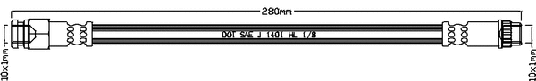Flexible de frein JURATEK JBH1159