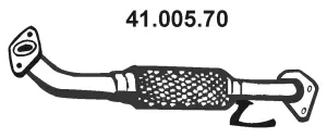 Tuyau d'échappement EBERSPÄCHER 41.005.70