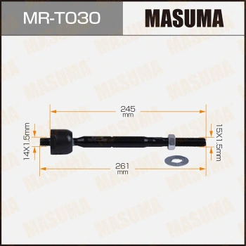 Rotule de direction intérieure, barre de connexion MASUMA MR-T030