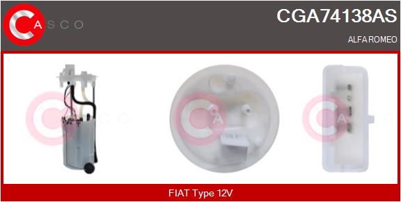unité d'alimentation de carburant CASCO CGA74138AS