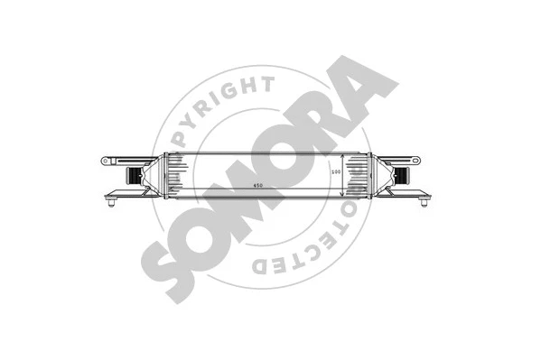 Refroidisseur d'air de suralimentation SOMORA 081545A