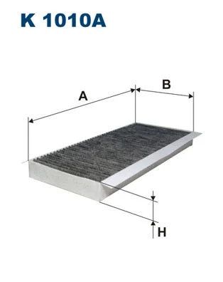 Filtre, air de l'habitacle FILTRON K 1010A