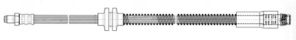 Flexible de frein CEF 512547