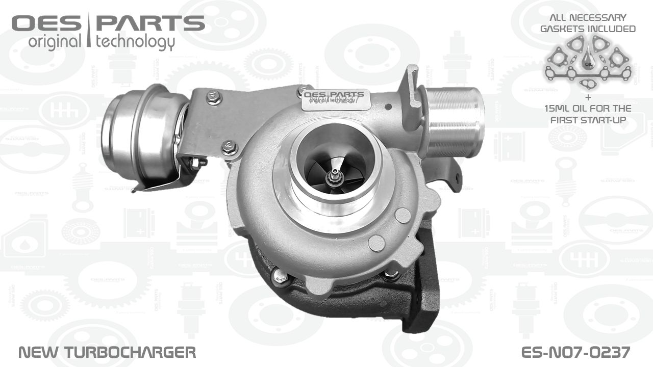Turbocompresseur, suralimentation OES PARTS ES-N07-0237