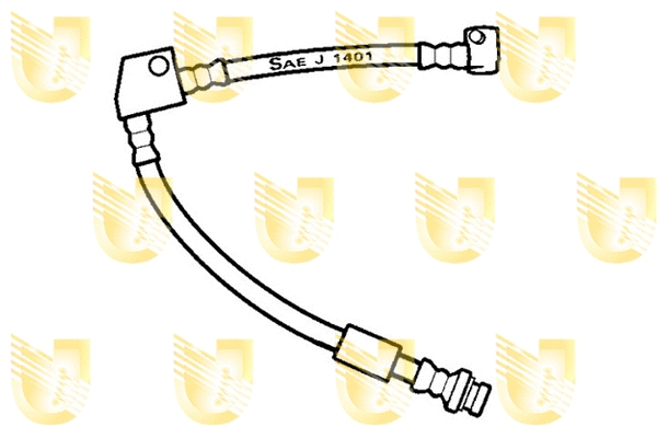 Flexible de frein UNIGOM 377012