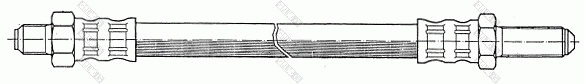 Flexible de frein GIRLING 9003169