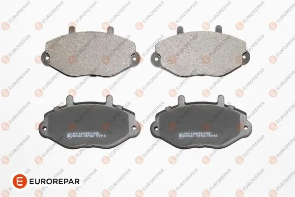 Kit de plaquettes de frein, frein à disque EUROREPAR 1617282080