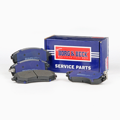 Kit de plaquettes de frein, frein à disque BORG & BECK BBP1913