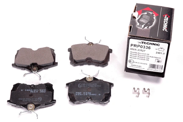 Kit de plaquettes de frein, frein à disque PROTECHNIC PRP0336