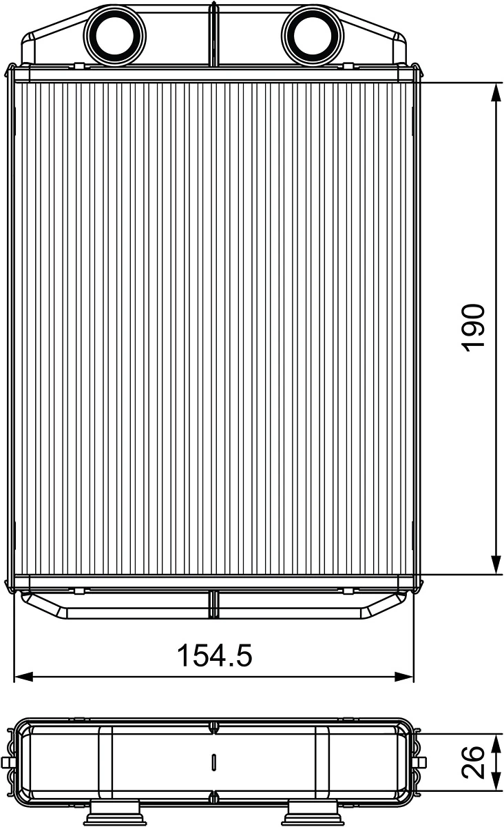 Système de chauffage VALEO 811553