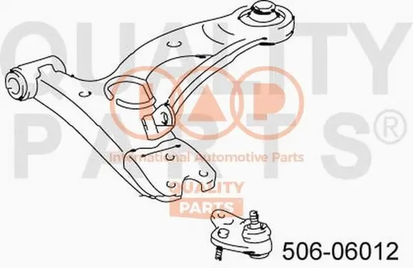 Rotule de suspension IAP QUALITY PARTS 506-06012