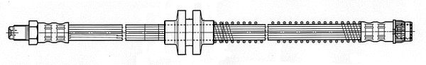 Flexible de frein CEF 512211