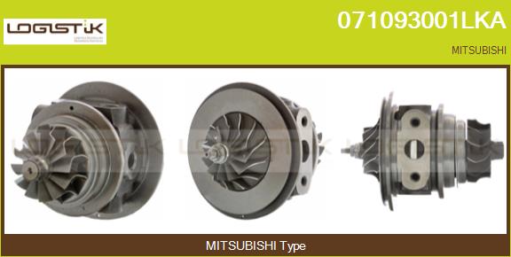 Groupe carter, turbocompresseur LGK 071093001LKA