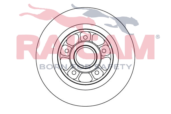 Disque de frein RAICAM RD00678