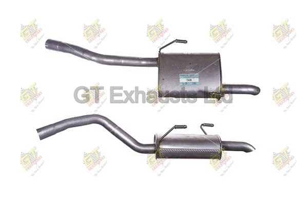 Silencieux arrière GT Exhausts GCN536