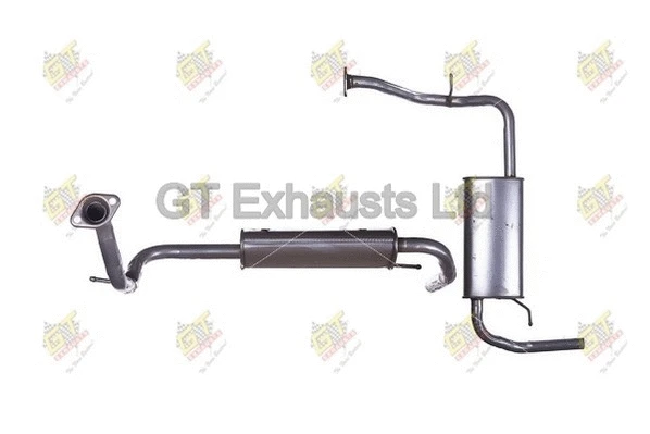 Silencieux arrière GT Exhausts GHA121