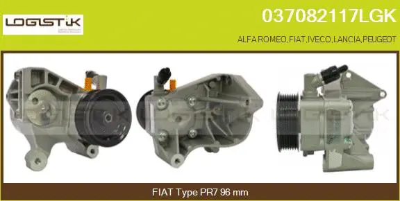 Pompe hydraulique, direction LGK 037082117LGK