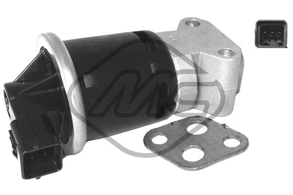 Vanne EGR, commande des gaz d'échappement Metalcaucho 93027