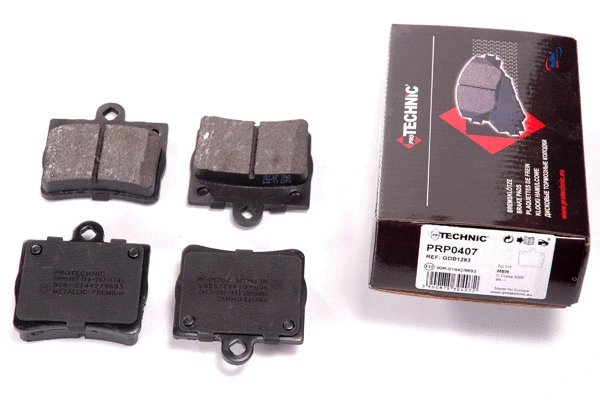 Kit de plaquettes de frein, frein à disque PROTECHNIC PRP0407