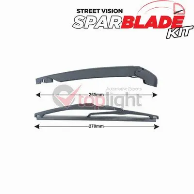 Kit de bras d'essuie-glace, nettoyage des vitres AE TOPLIGHT TRA-L2Y5