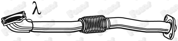 Tuyau d'échappement FONOS 10429
