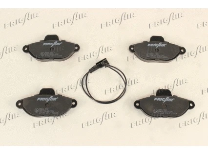 Kit de plaquettes de frein, frein à disque FRIGAIR PD04.502