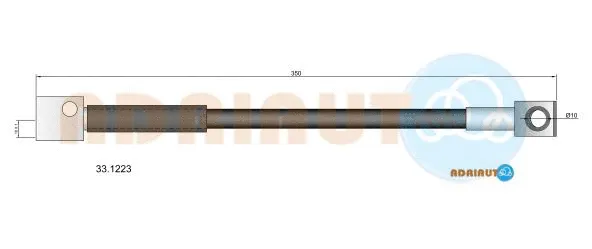 Flexible de frein ADRIAUTO 33.1223