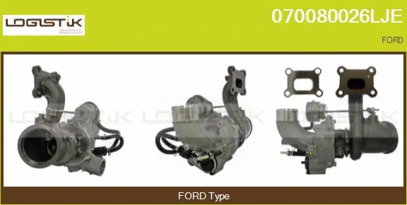 Turbocompresseur, suralimentation LGK 070080026LJE