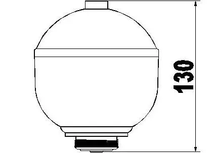 Accumulateur de pression, suspension/amortissement SERCORE 155418