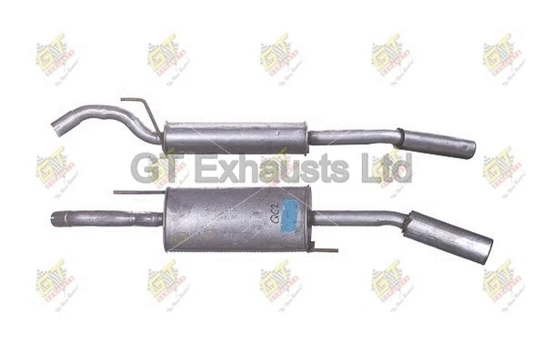 Silencieux arrière GT Exhausts GVW229