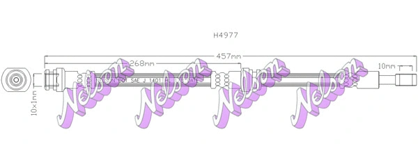 Flexible de frein BROVEX-NELSON H4977