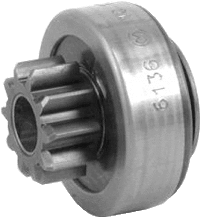 Embrayage à roue libre, démarreur GM 6136