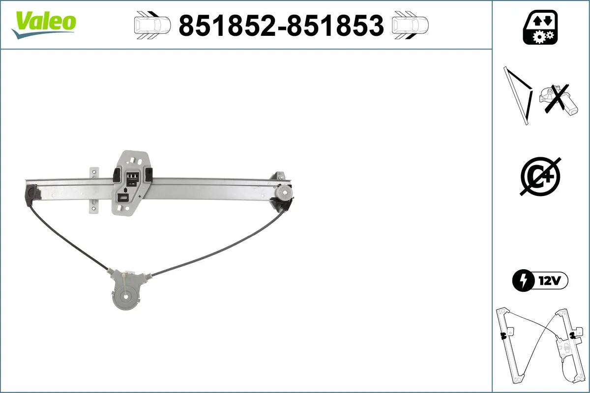 Lève-vitre VALEO 851852